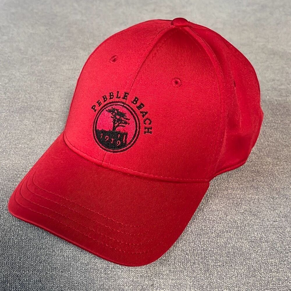 Pukka Ref Pebble Beach Adjustable Hat Cap Golf One Size Flex Fit L/XL